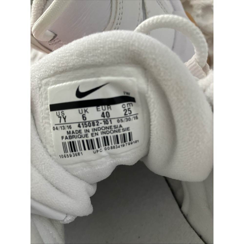 New Nike Air More Uptempo White Gum 2016 Size 7 Rare Retro Authentic Basketball - Picture 10 of 10